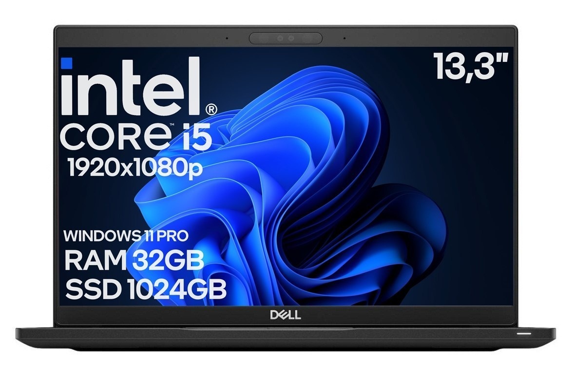 Dell Latitude 7390 Core i5 8GEN 32GB 512SSD